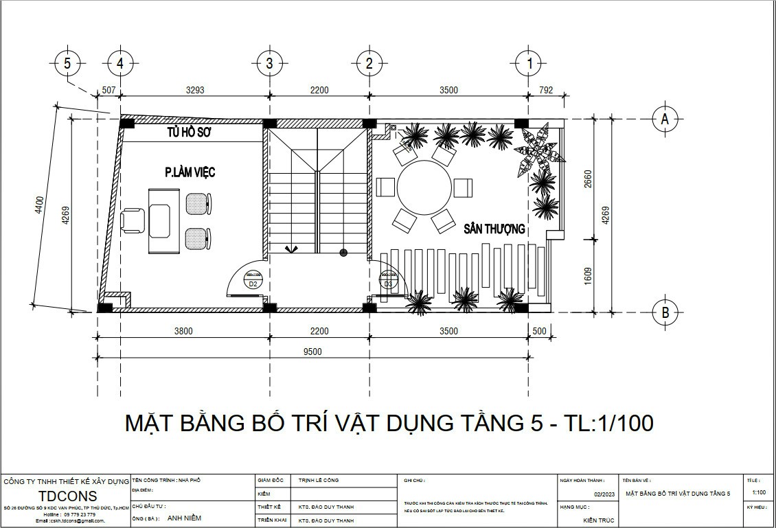 Gia đình Anh Niềm- chị Hoa