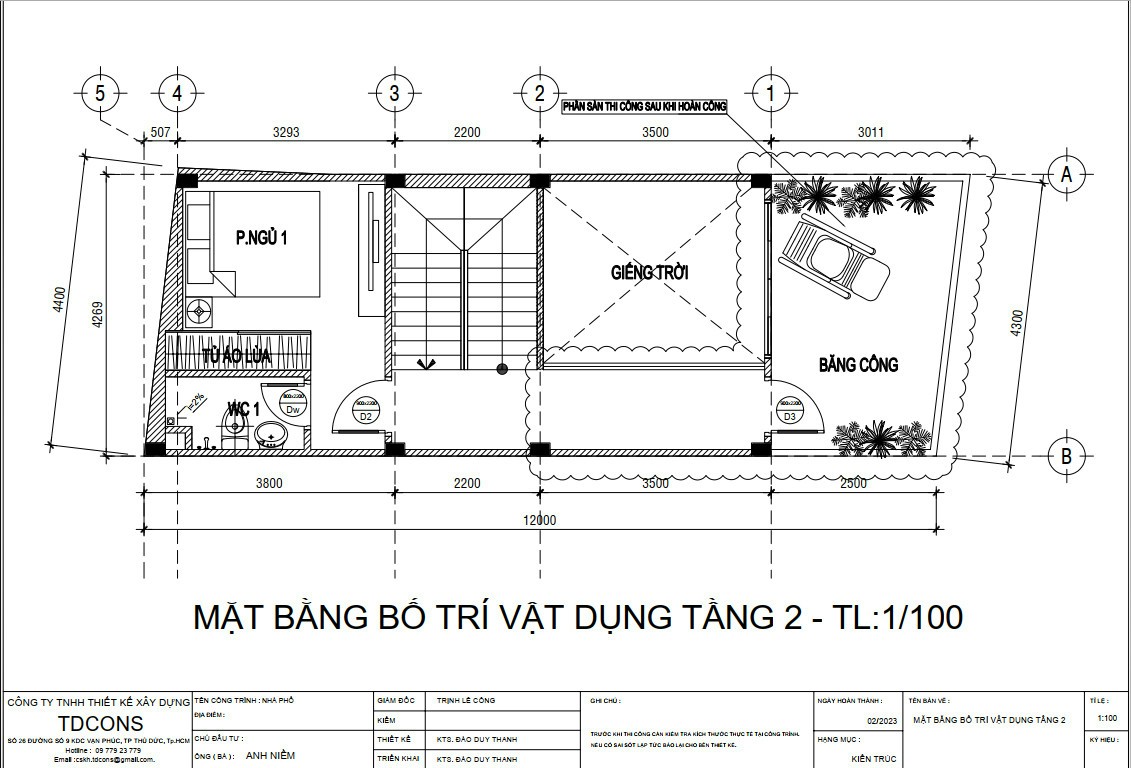 Gia đình Anh Niềm- chị Hoa