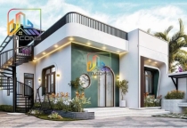 Triển khai Mẫu nhà Cấp 4 Hiện đại chi phí thấp 7xx