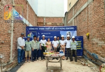 Thi công xây dựng gia đình Anh Niềm - Chị Hoa