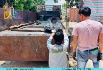 Thi công xây dựng Gia đình Chị Thu