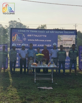 Thi công xây dựng Gia đình Anh Điệp