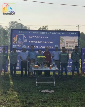 Thi công xây dựng Gia đình Anh Điệp tại Tân Uyên