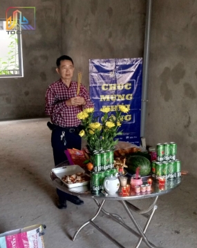 Hoàn thiện nội thất nhà a Hùng tại RIVER PARK