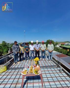 Thi công xây dựng Gia đình Chị Thu