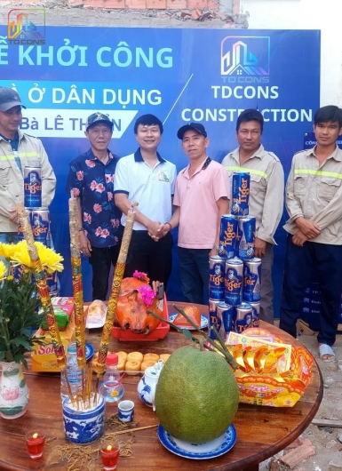 XÂY NHÀ TRỌN GÓI BÁC ẨN THỦ ĐỨC ( Khởi Công )