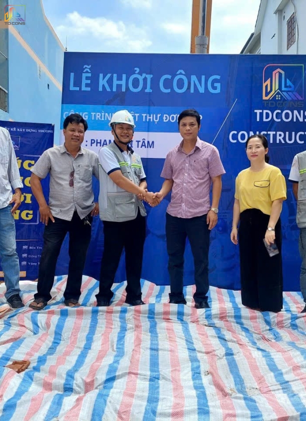 Biệt thự đơn lập TP Thủ Đức (Khởi Công)