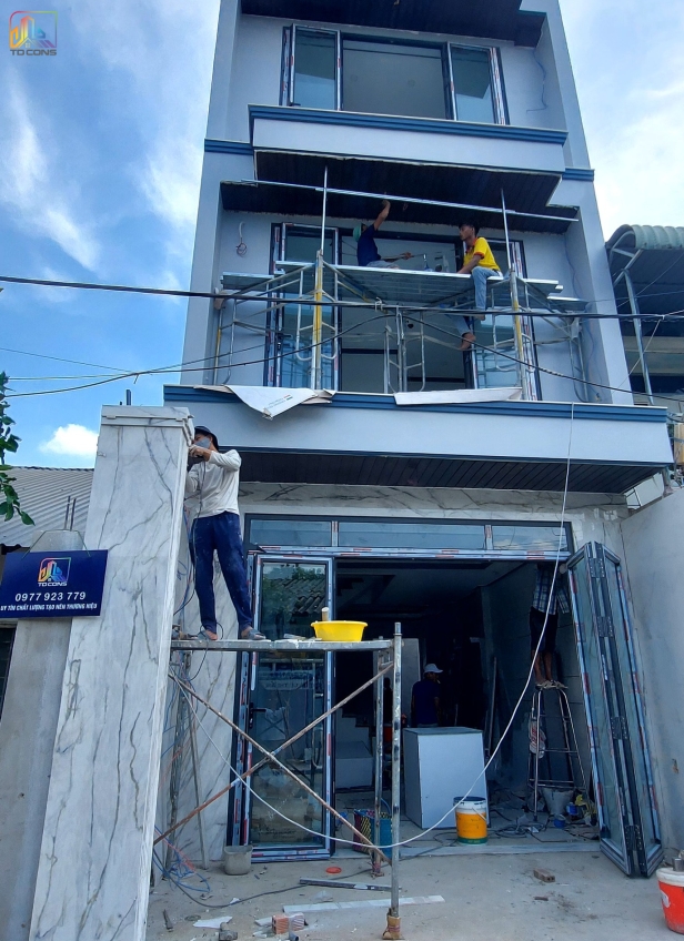Nhà Ở Dân Dụng 4 Tầng Thành Phố Thủ Đức ( quá trình hoàn thiện )
