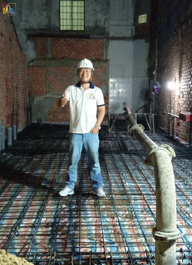 Nhà Ở Dân Dụng 4 Tầng Thành Phố Thủ Đức ( đổ bê tông sàn trệt )