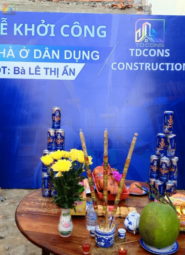 XÂY NHÀ TRỌN GÓI BÁC ẨN THỦ ĐỨC ( Khởi Công )