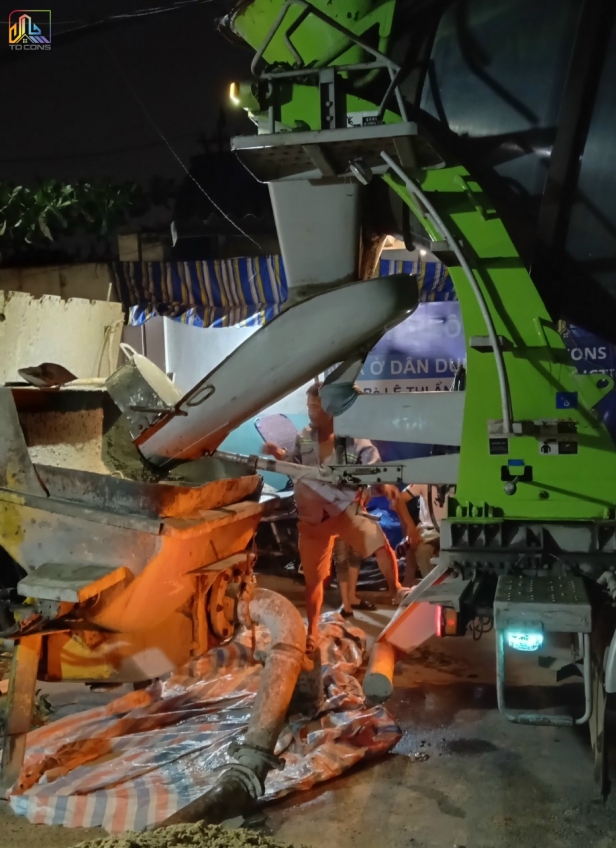 Nhà Ở Dân Dụng 4 Tầng Thành Phố Thủ Đức ( đổ bê tông sàn trệt )
