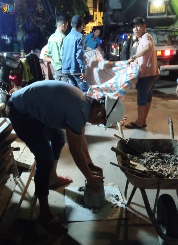Nhà Ở Dân Dụng 4 Tầng Thành Phố Thủ Đức ( đổ bê tông sàn trệt )