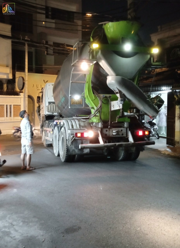 Nhà Ở Dân Dụng 4 Tầng Thành Phố Thủ Đức ( đổ bê tông sàn trệt )