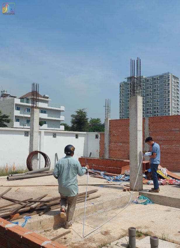 Thi công nhà chị Thư ở KDC Nam Long - TP HCM