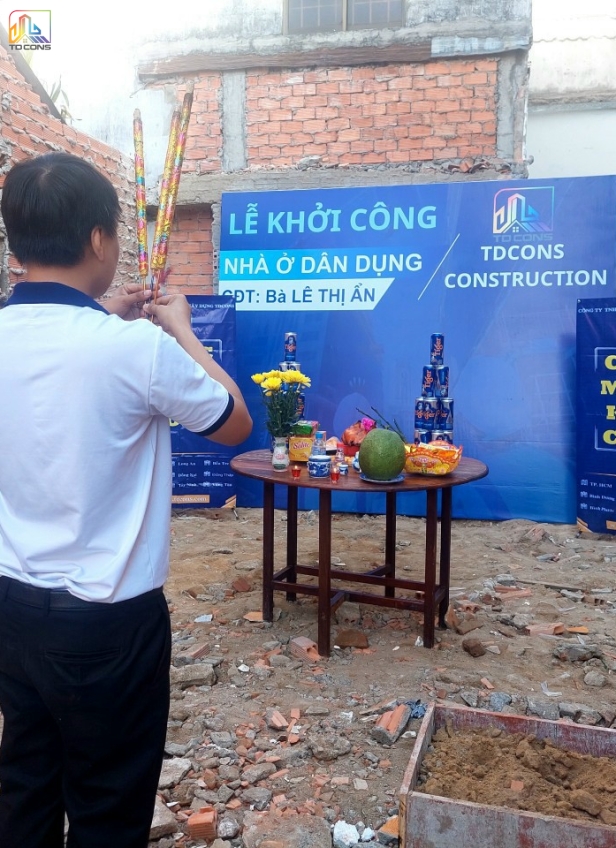 XÂY NHÀ TRỌN GÓI BÁC ẨN THỦ ĐỨC ( Khởi Công )