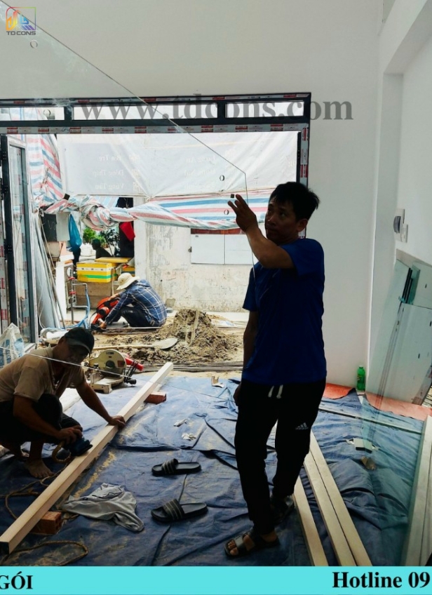 Gia đình Anh Niềm - Chị Hoa ( Khởi công )