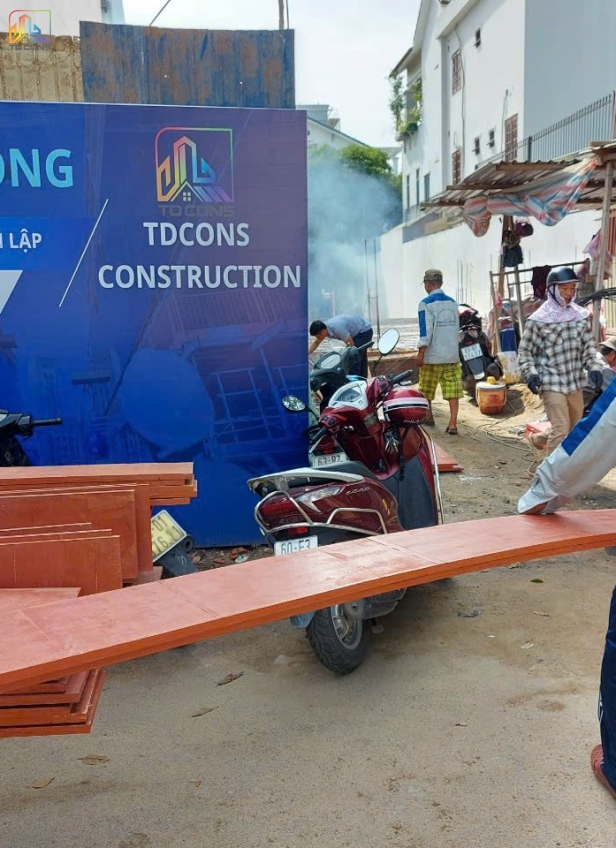 Biệt thự đơn lập TP Thủ Đức (đổ bê tông sàn trệt)