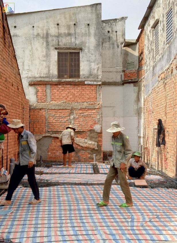 Nhà Ở Dân Dụng 4 Tầng Thành Phố Thủ Đức ( thép sàn trệt )