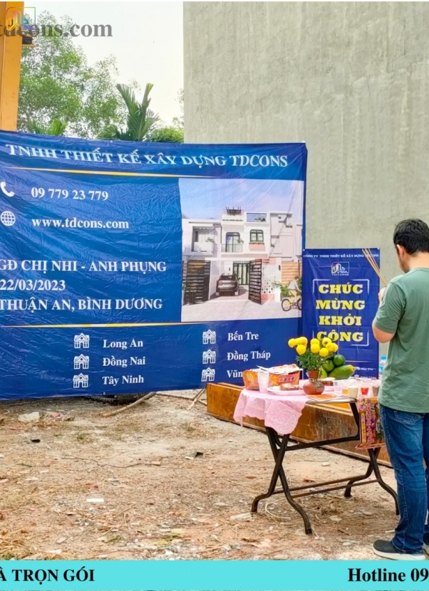 XÂY NHÀ TRỌN GÓI CHỊ NHI ANH PHỤNG