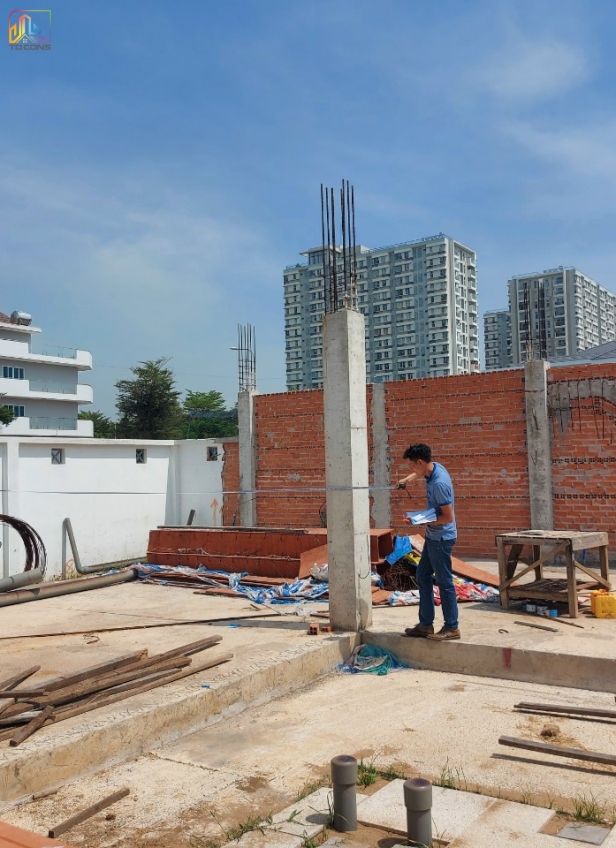 Thi công nhà chị Thư ở KDC Nam Long - TP HCM