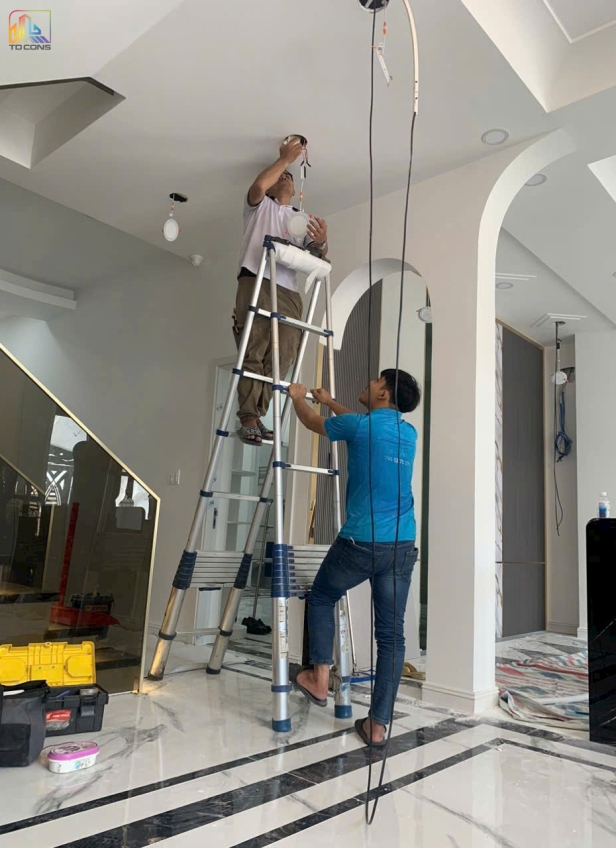 Biệt thự đơn lập TP Thủ Đức (Công tác bàn giao)