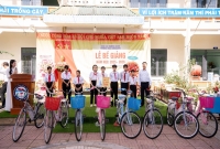 TDCONS – Trao Tặng Xe Đạp, Chắp Cánh Ước Mơ Đến Trường Cho Học Sinh Nghèo Vượt Khó