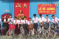 Chương trình tình thương ấm áp cho các bạn học sinh TP Quãng Ngãi