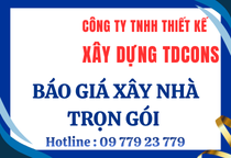 Báo giá xây nhà trọn gói 