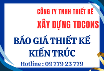 Báo giá thiết kế kiến trúc