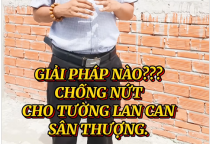 Giải pháp chống nứt cho tường bao sân thượng
