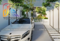 Thiết kế kiến trúc gia đình Anh Nhiên ( Mỏ Cày Nam - Bến Tre )