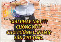Giải pháp chống nứt cho tường bao sân thượng