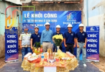 Thi công xây dựng nhà chị Hằng (Thủ Đức)