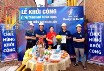 Thiết kế kiến trúc nhà a Trí ở Tiền Giang 
