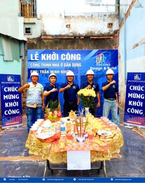 Thiết kế  kiến trúc Gia đình Chị Tiên - Biệt Thự Mái Thái 