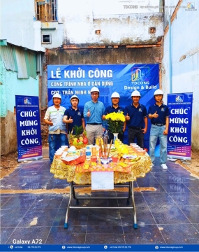Thiết kế kiến trúc nhà chị An Nhiên - Gò Vấp