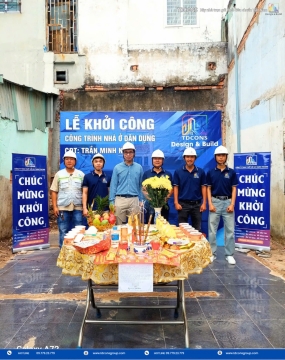 Thi công xây dựng nhà chị Hằng (Thủ Đức)