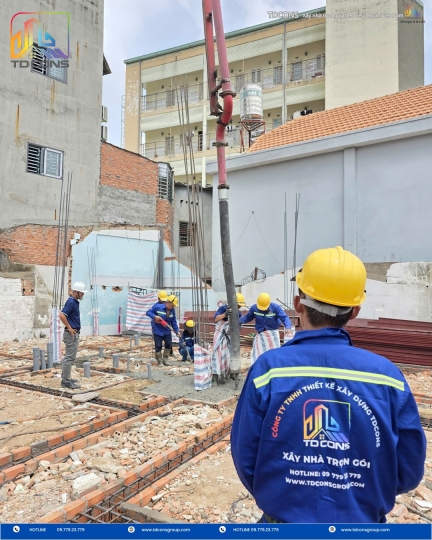 Hạng Mục Đổ Bê Tông Đầm Móng (TP. HỒ CHÍ MINH)