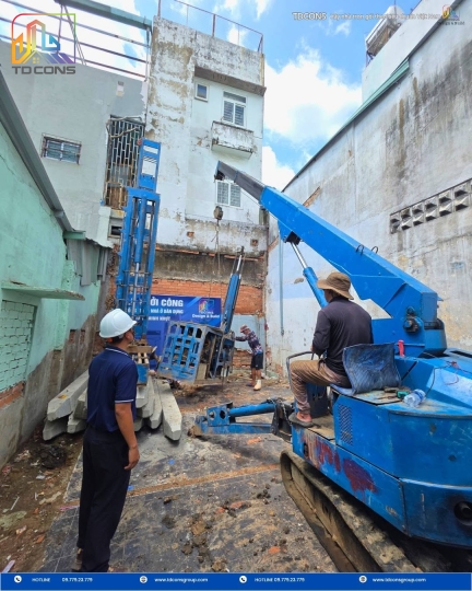 Hạng Mục Cọc Ép Tại Công Trình Nhà Ở Dân Dụng 4 Tầng (TP. HỒ CHÍ MINH)